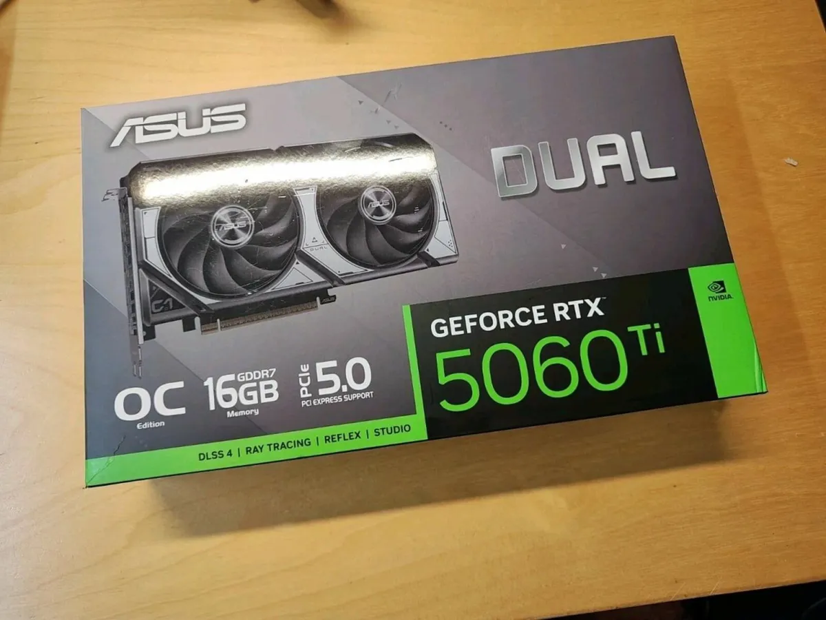 ASUS NVIDIA GeForce RTX 5060 Ti DUAL 16gb - Image 1