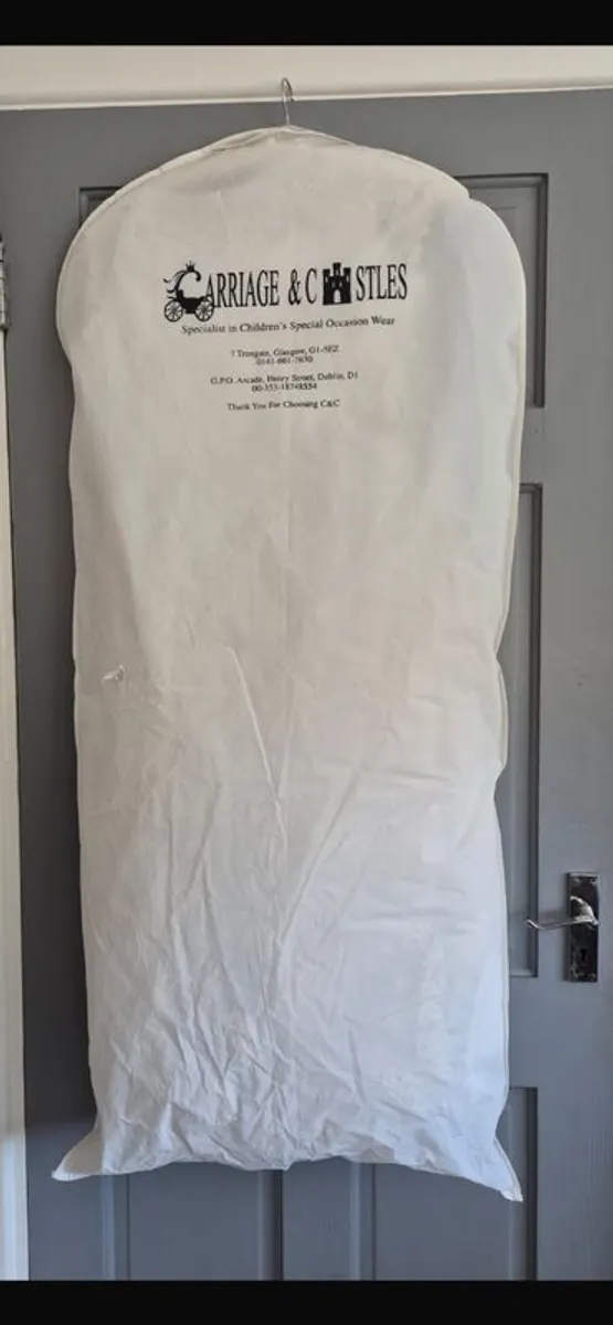 Beautiful designer communion dress , excellent condition size in one of photos - Image 1