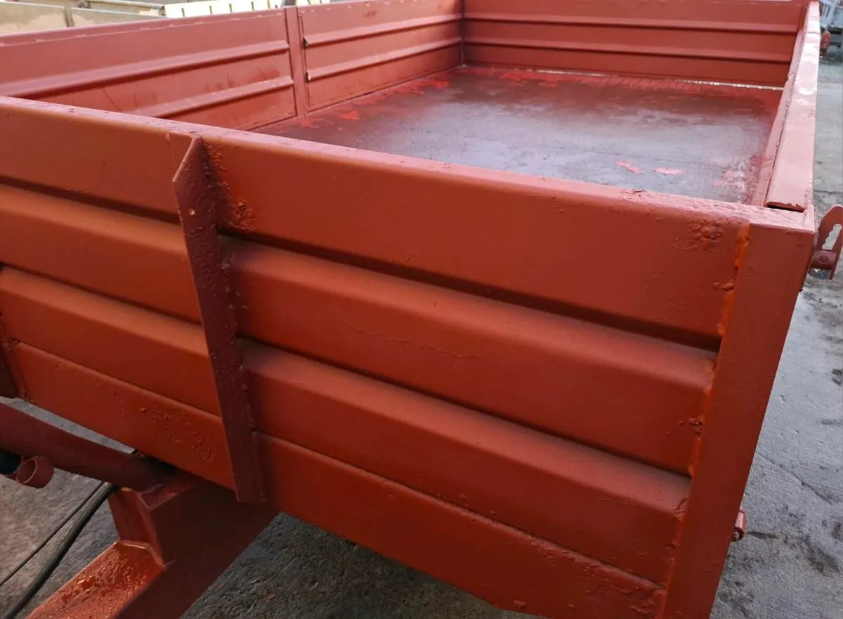 Johnston tipping trailer double drop sides - Image 3