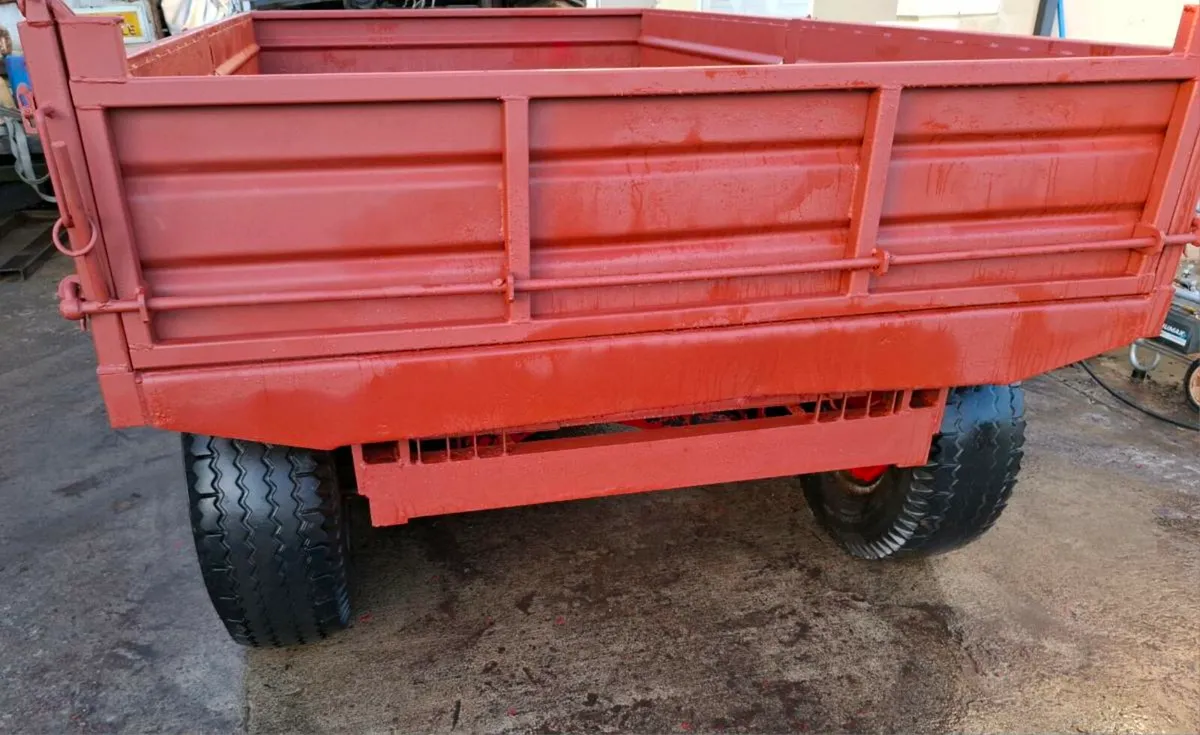 Johnston tipping trailer double drop sides - Image 4