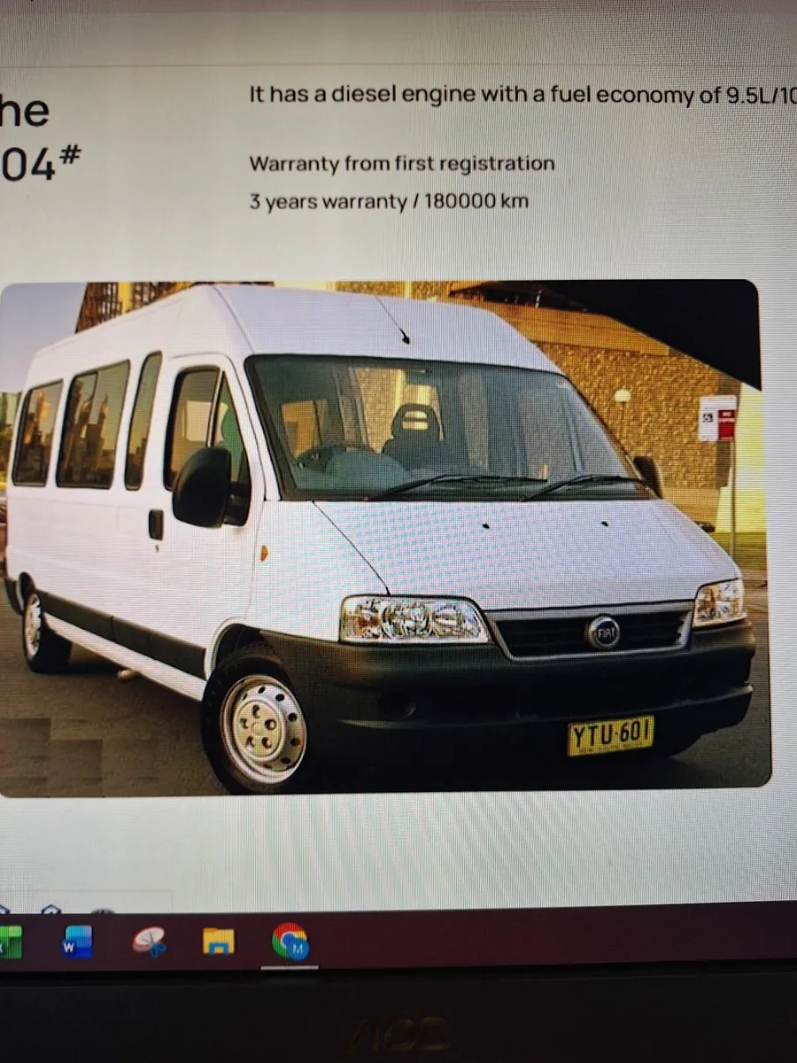 Fiat Ducato 2007 parts needed