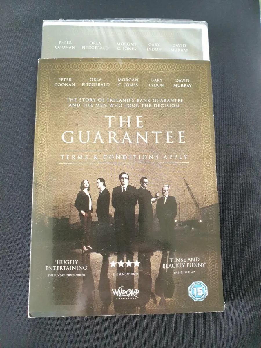 The Guarantee 2014 DVD Irish Banking Crisis Film - Image 1