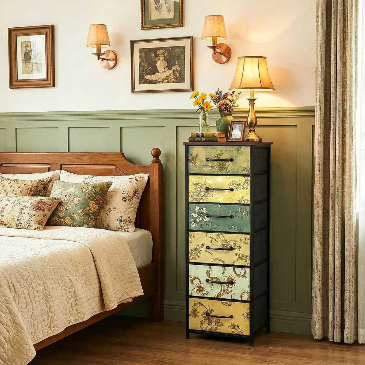 Chest of Drawers Bedroom - Dresser for Fabric - Image 2