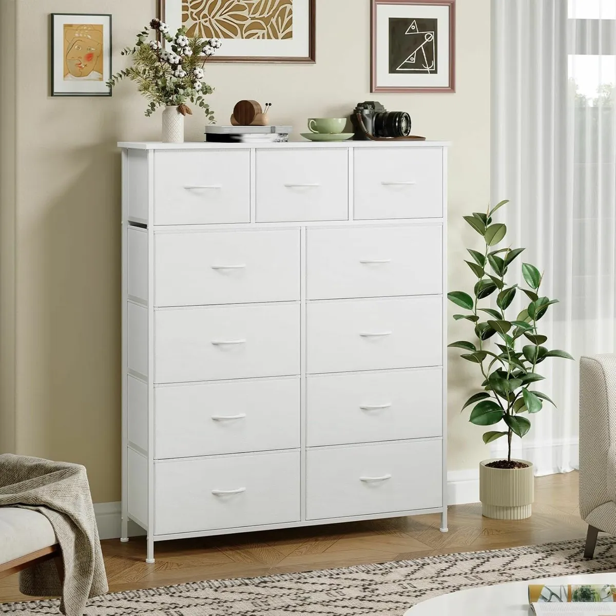 Tall Chest of Drawers for Bedroom with 11 Wide - Image 4