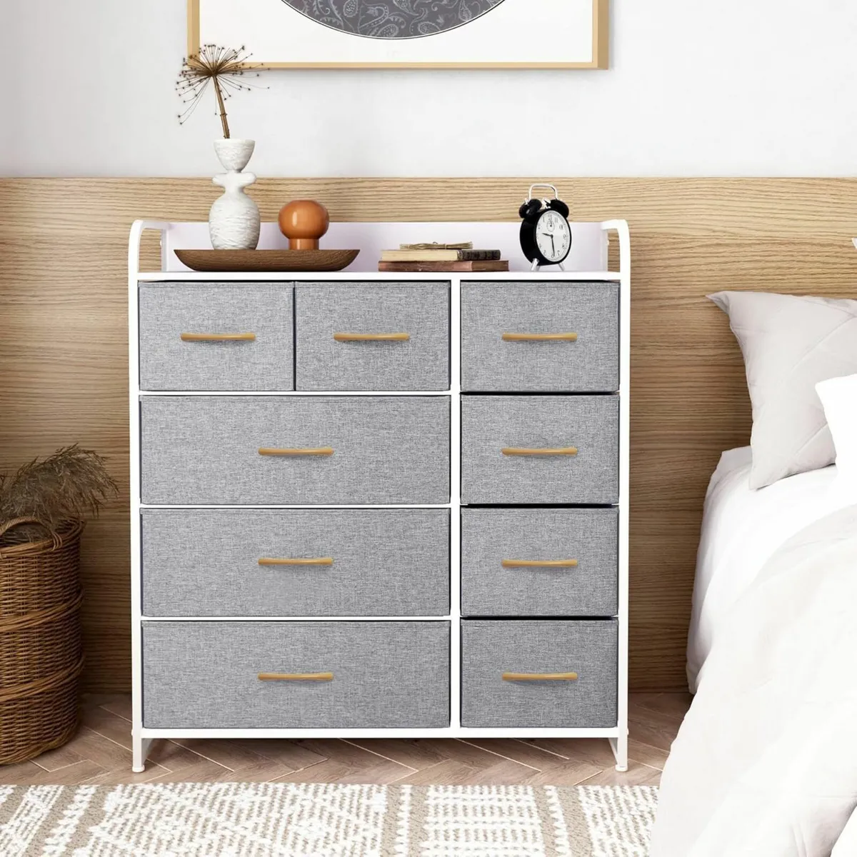 Chest of Drawers Bedroom 9 Drawer Furniture - Image 2