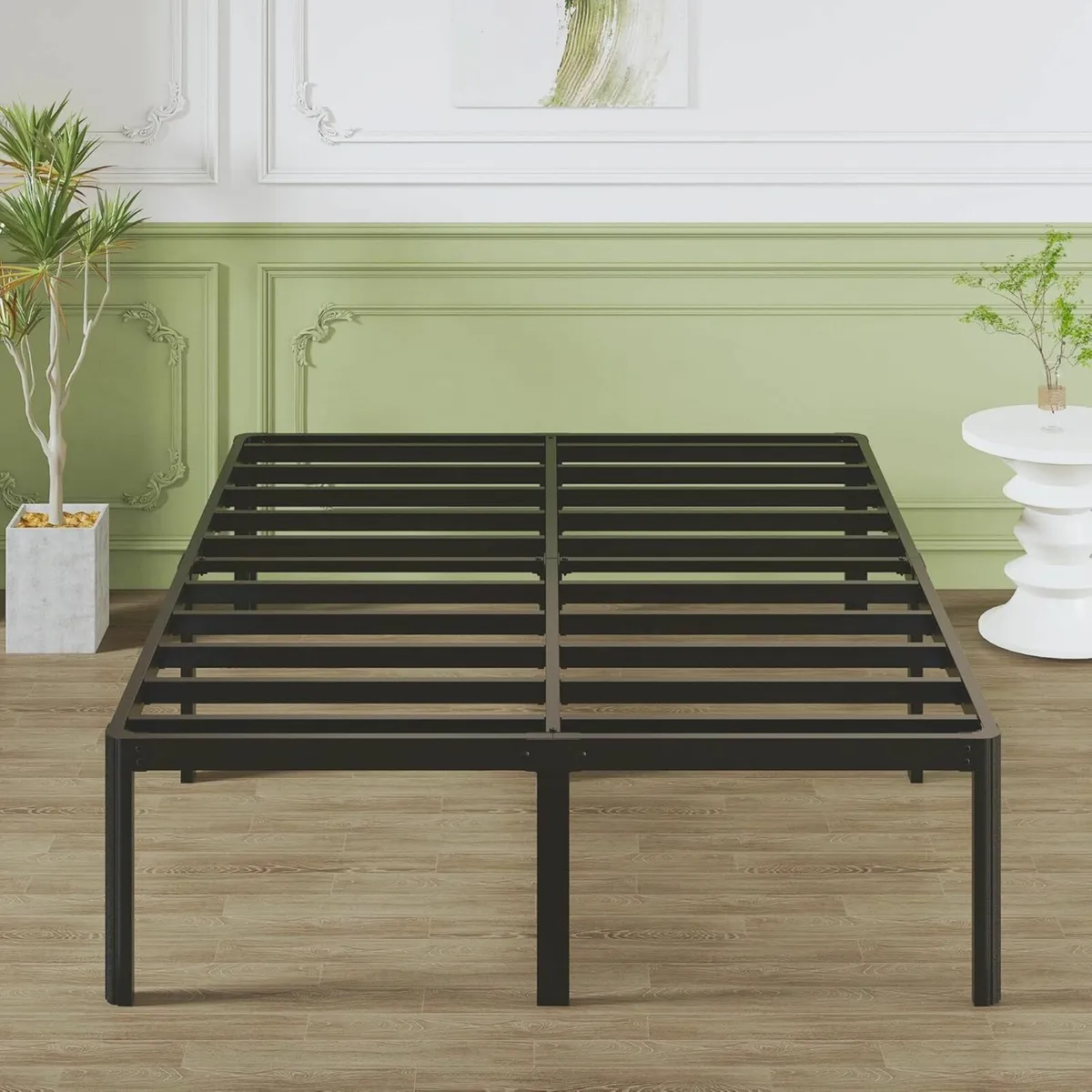 41 cm High Super King Bed Frame 180 x 200 Metal - Image 1