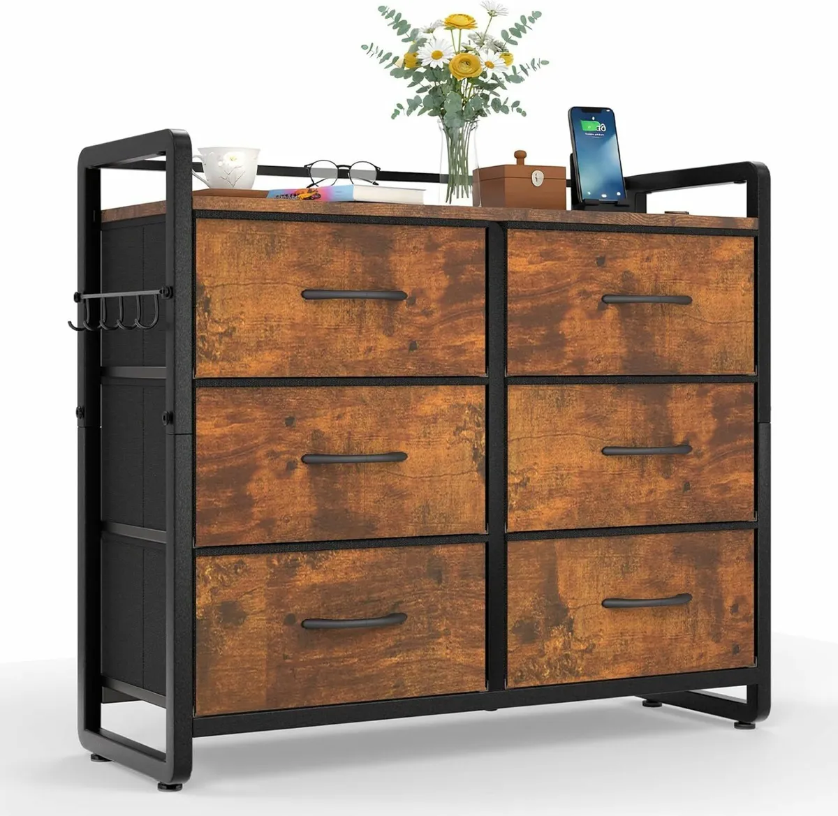 Chest of Drawer with 6 Drawers Large Capacity - Image 1