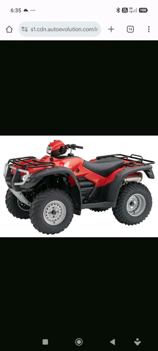 Honda 500 2009 parts . Polaris 6x6 - Image 1