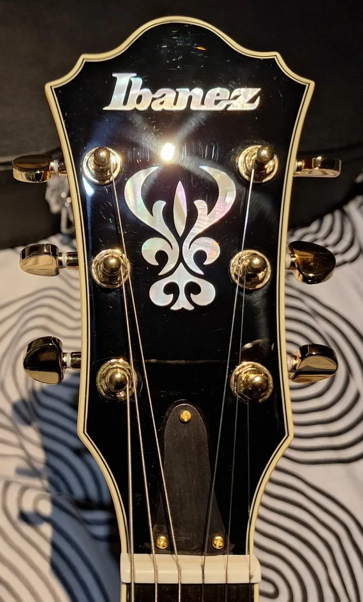 Ibanez AS93FM-AYS Flame maple sunburst semi hollow - Image 4