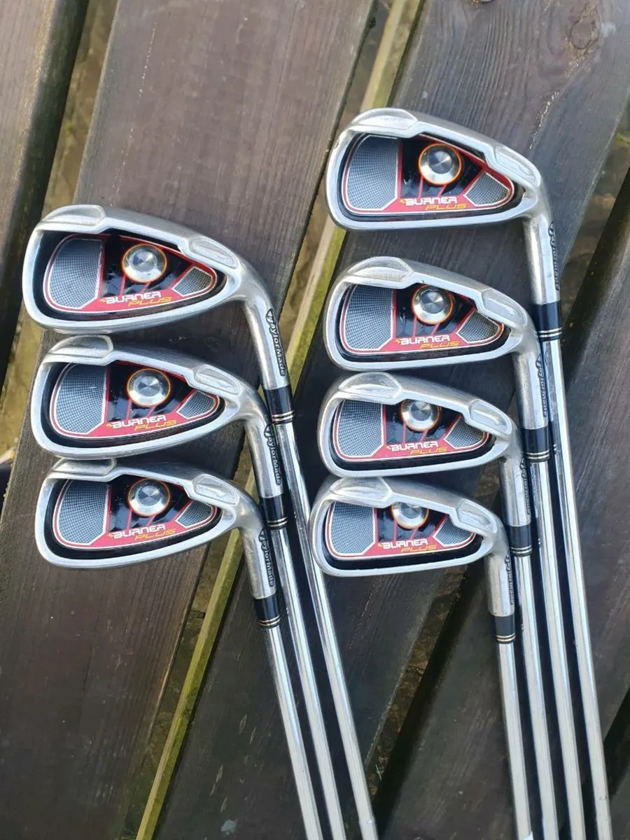 Spotless taylormade burner plus irons - Image 1