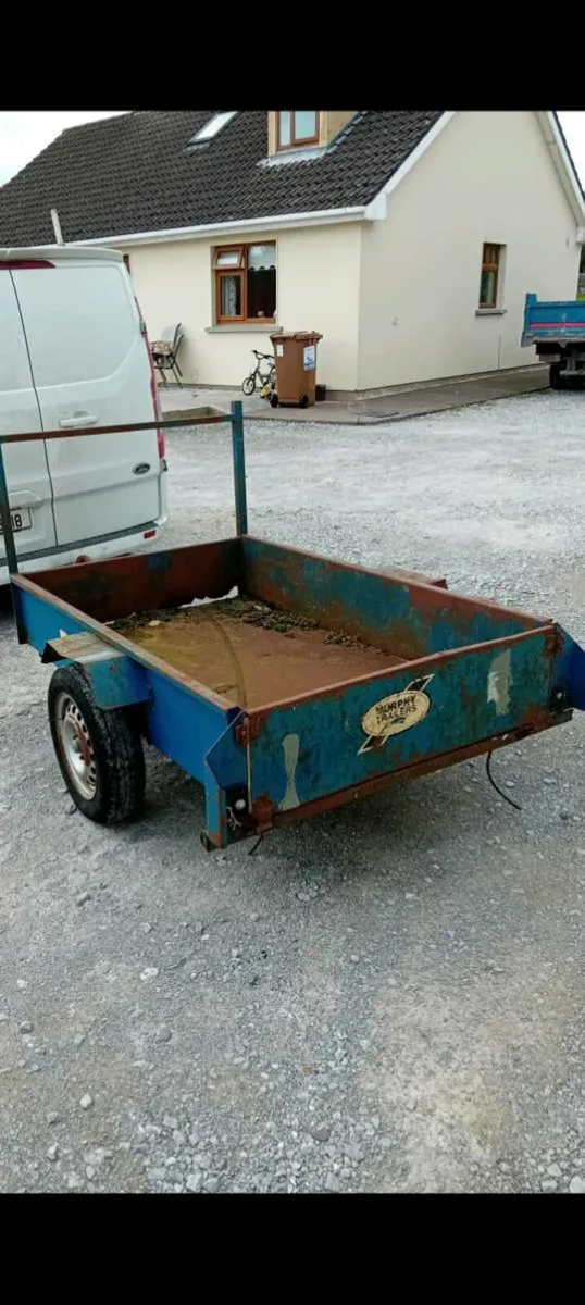 LOOK Murphy trailer 6 x 4 , all steel 400 euros - Image 4