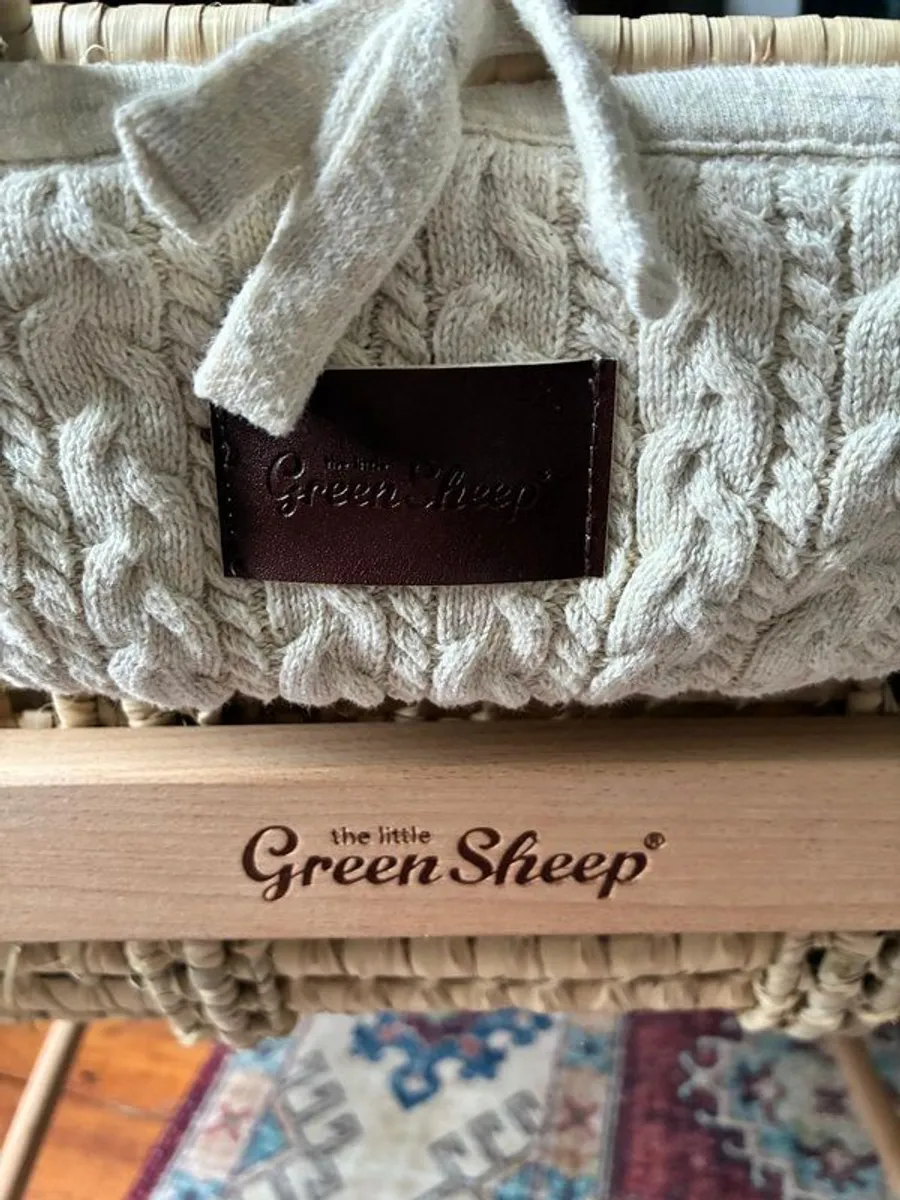 Moses basket - Little green sheep - Image 2