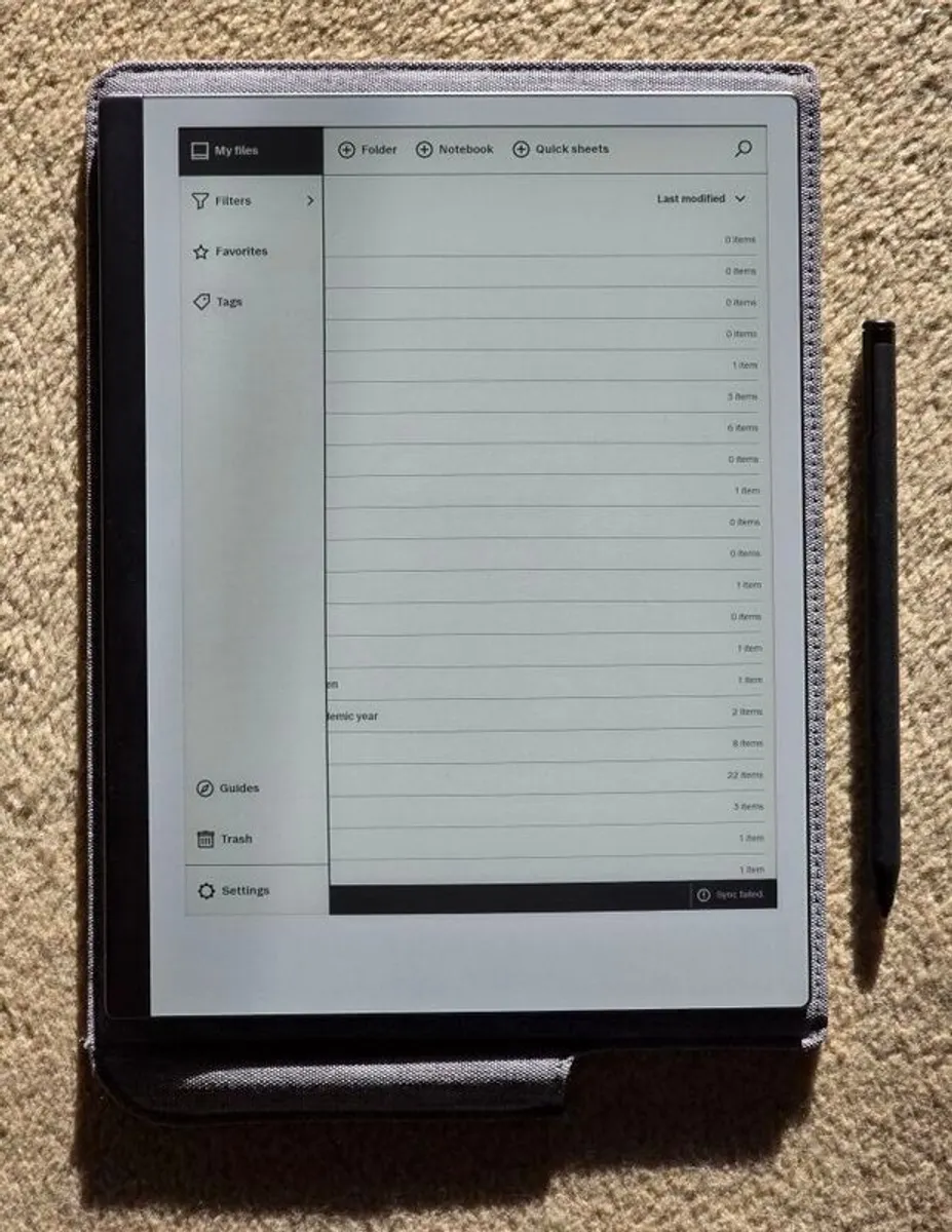 reMarkable 2 Premium Bundle | 10.3'' Paper Tablet, Marker Plus Pen, Built-in Eraser, Polymer Weave Folio in Grey - Image 1