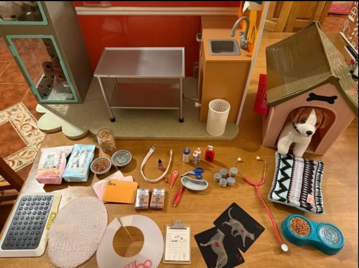 Our Generation Vet Clinic with Dog Shed - Image 3