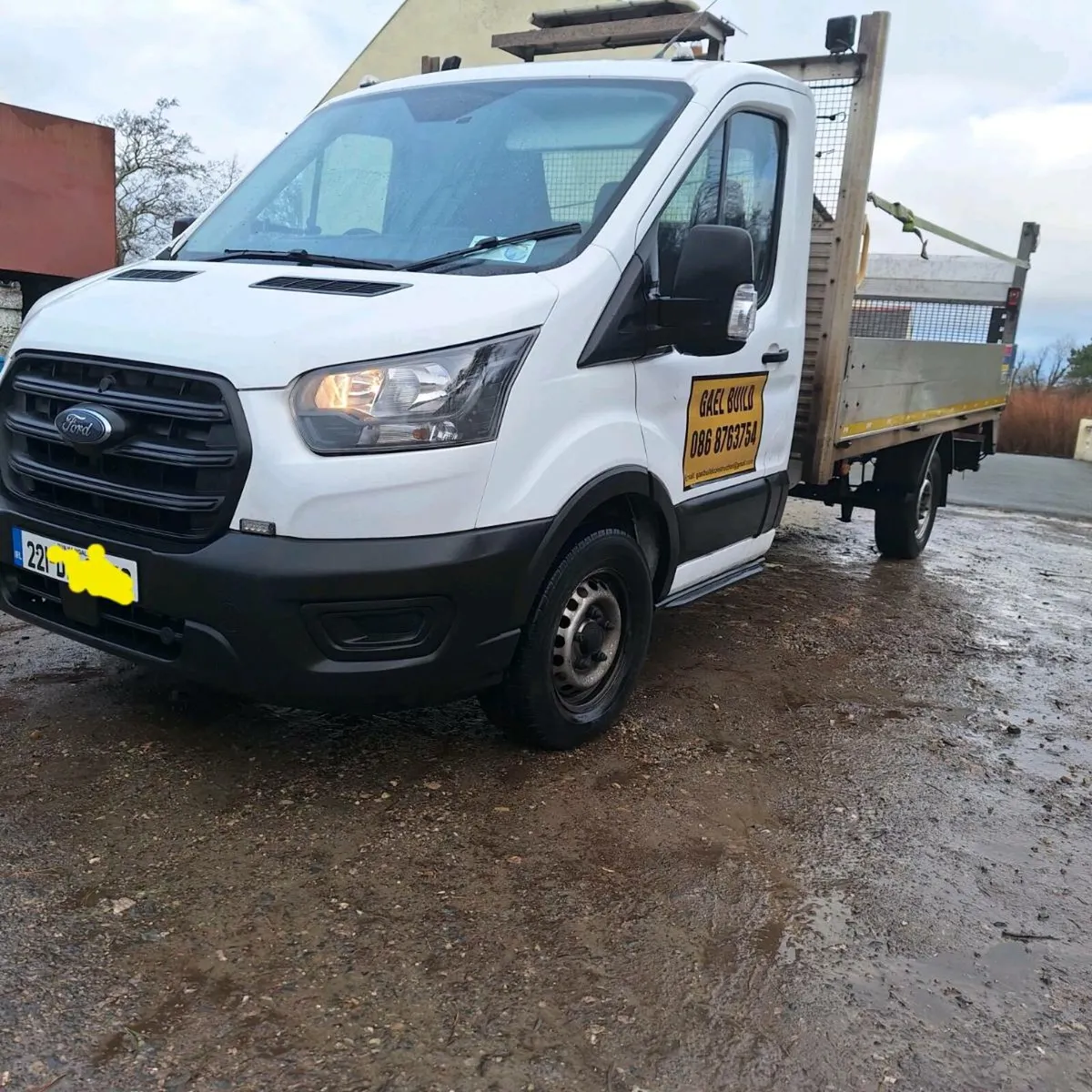 Ford Transit flat bed tail lift - Image 2