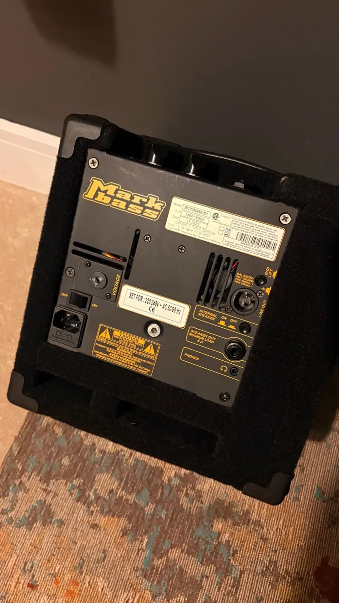 Markbass Micromark 801 Bass Amp - Image 3