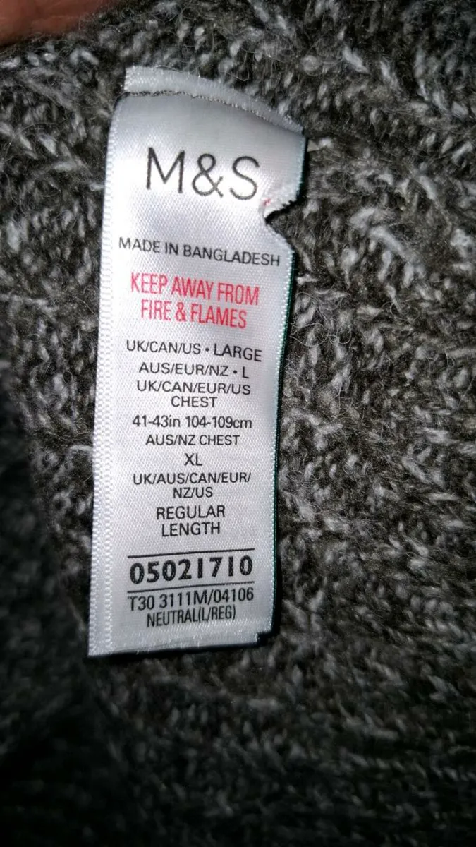 M&S Mens knitted jumper - Image 4