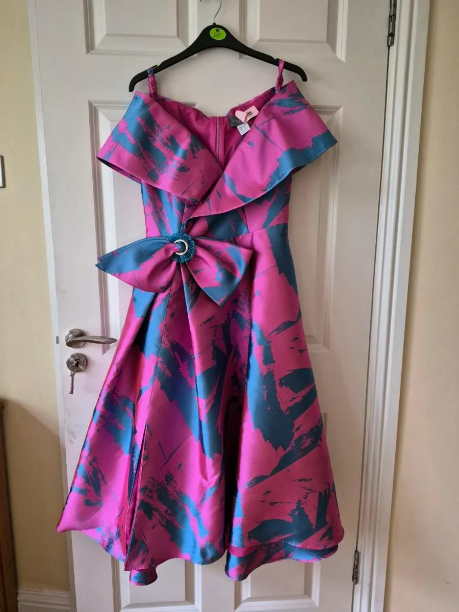 Mother of the Bride dress and hat - Image 3