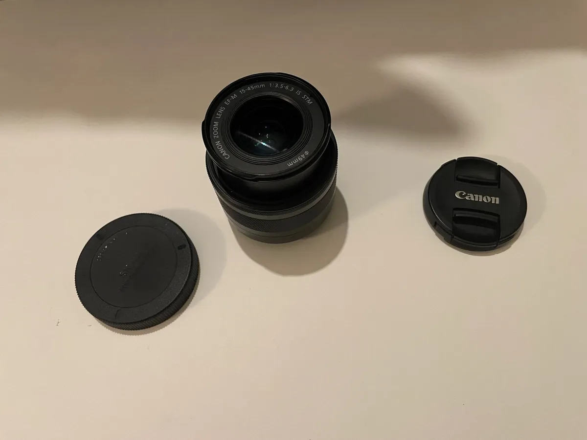 Canon EF-M 15-45mm f/3.5-6.3 IS STM Lens — Perfect - Image 1