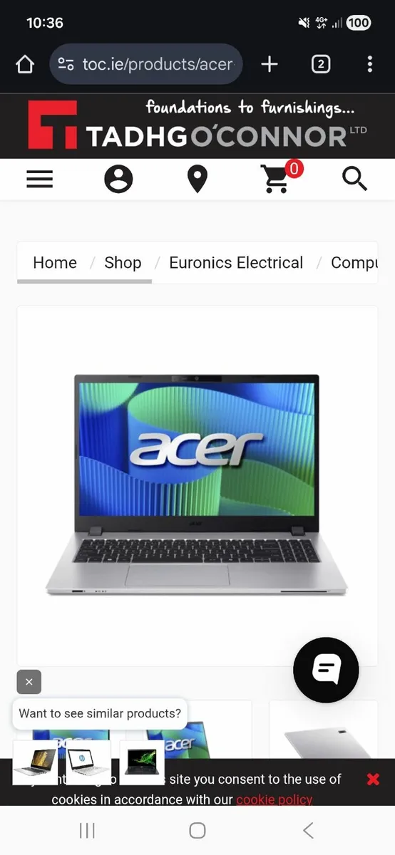 Acer Laptop - Image 1
