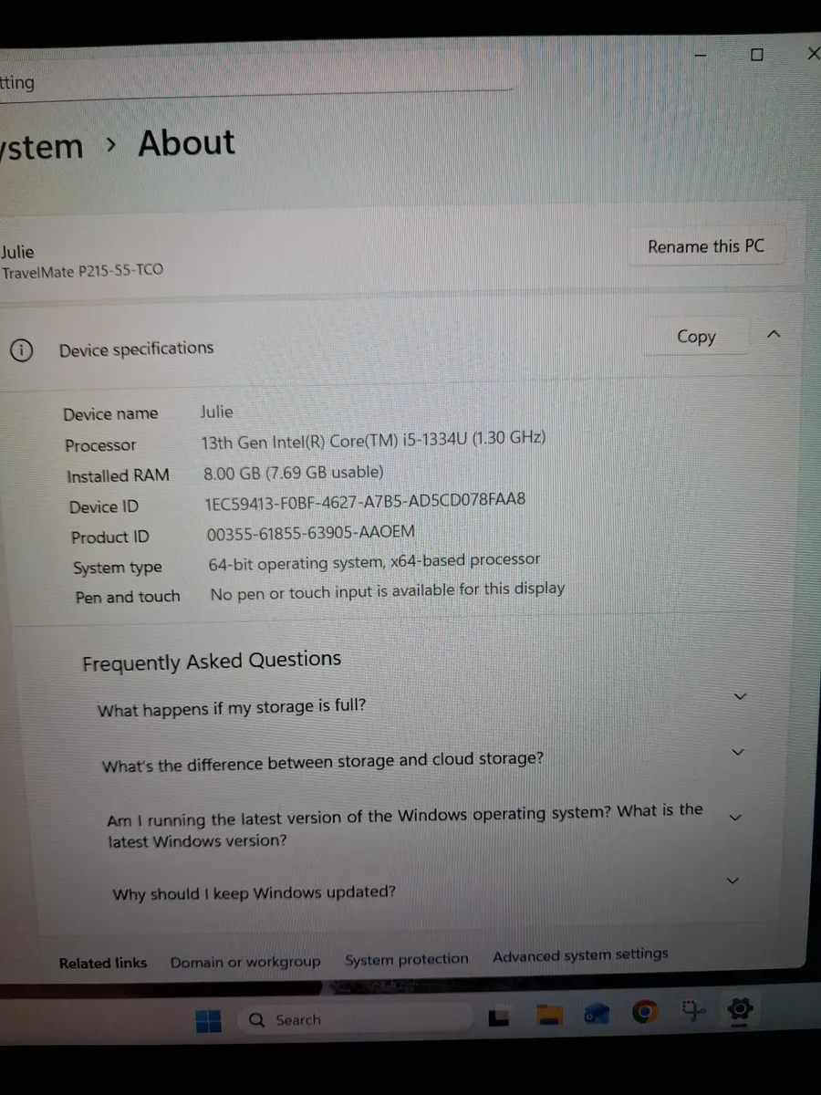 Acer Laptop - Image 4