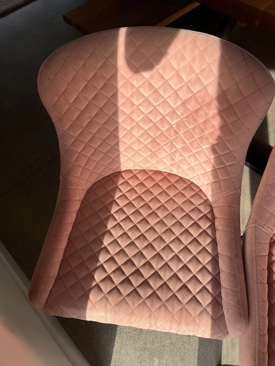 Four dining chairs, - Image 2