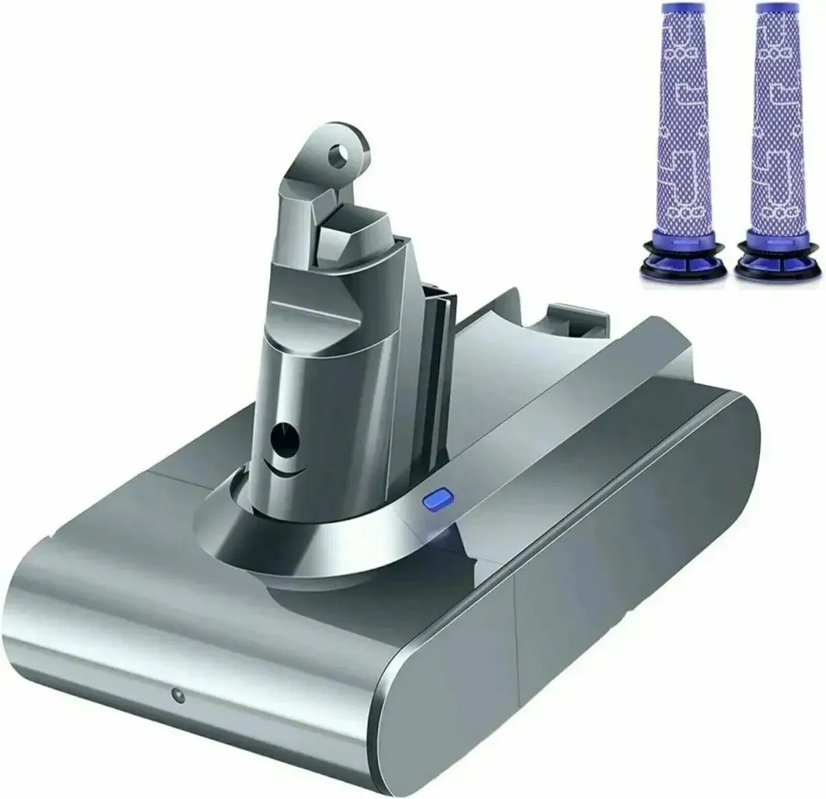 Replacement V6 Battery for Dyson, 21.6V, 6000mAh - Image 1