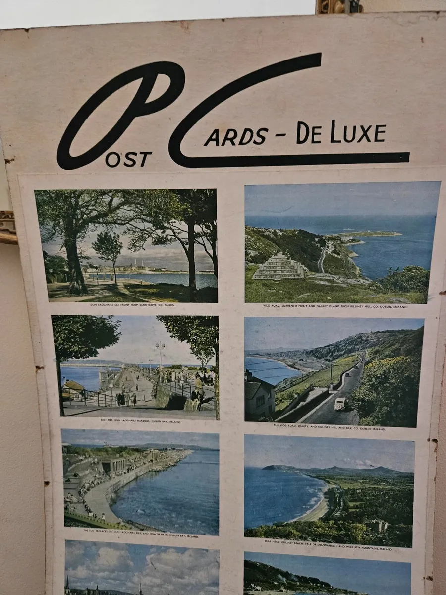 Vintage Irish Post Cards Shop Display - Image 2