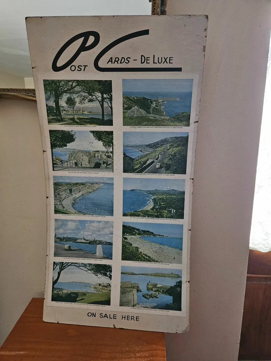 Vintage Irish Post Cards Shop Display - Image 1