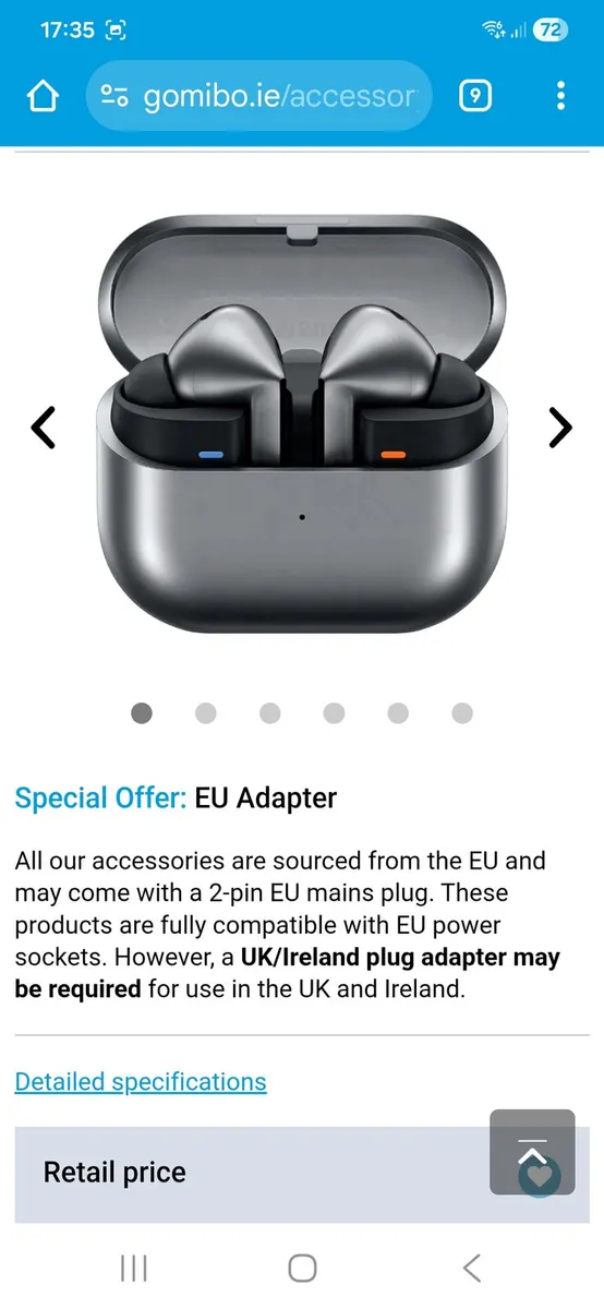 Samsung Galaxy Buds 3 FE New - Image 3