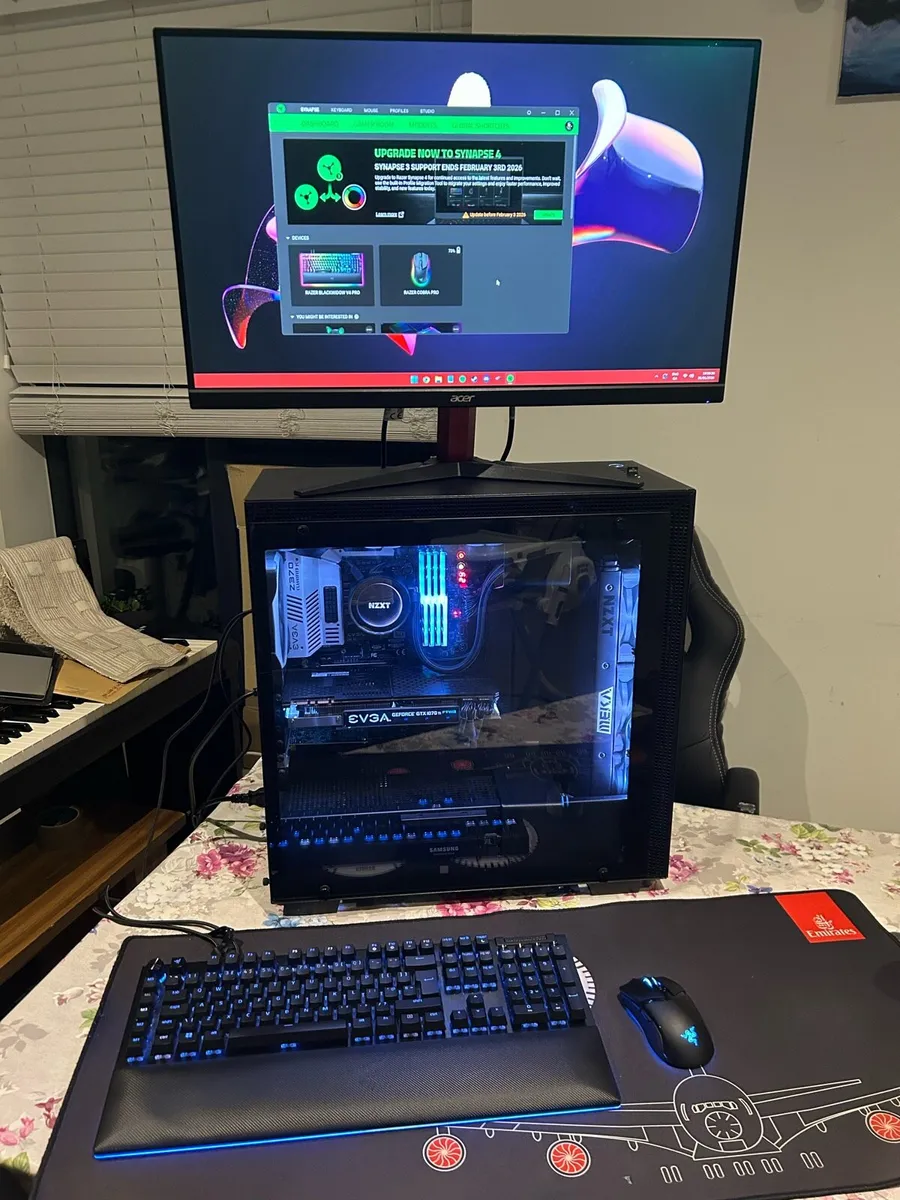 Gaming PC + Monitor and Peripherals - Image 1