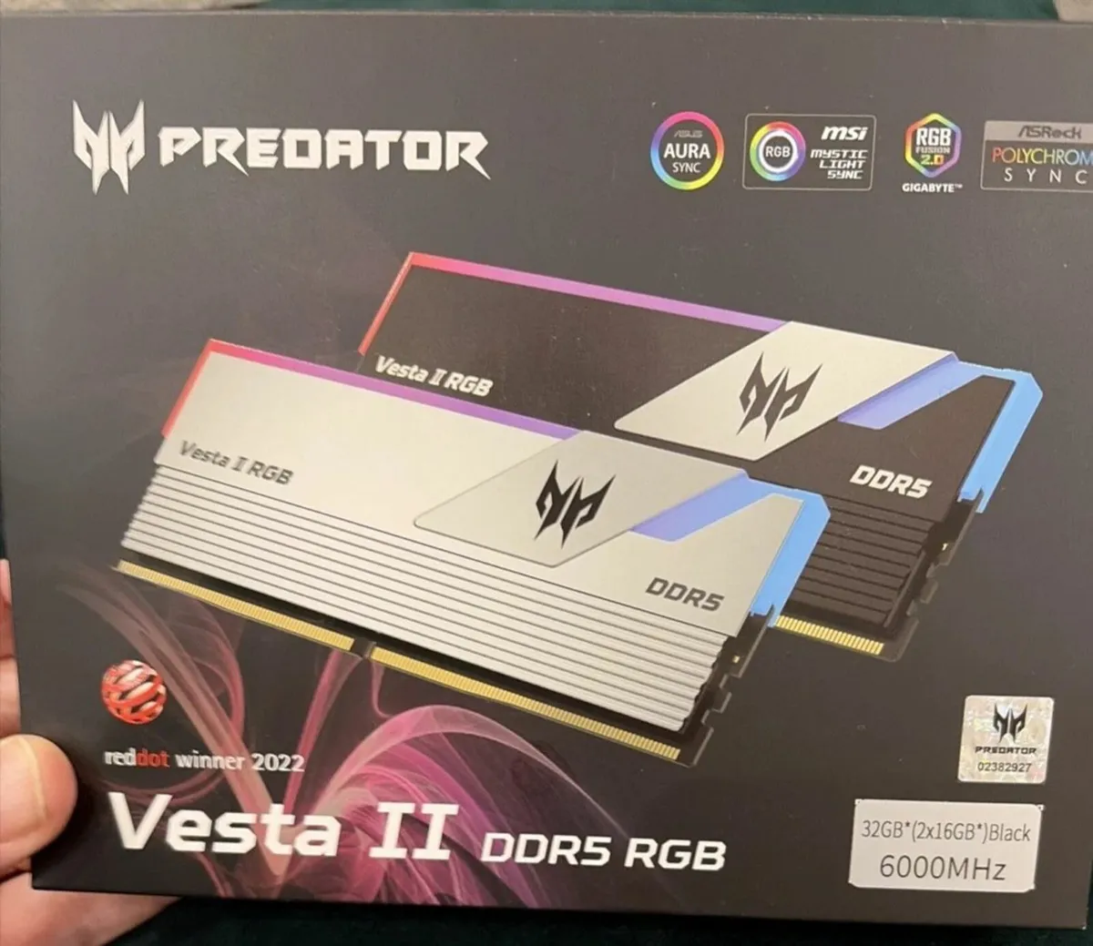 Acer Predator Vesta II DDR5 32GB RAM (16GBx2) - Image 3