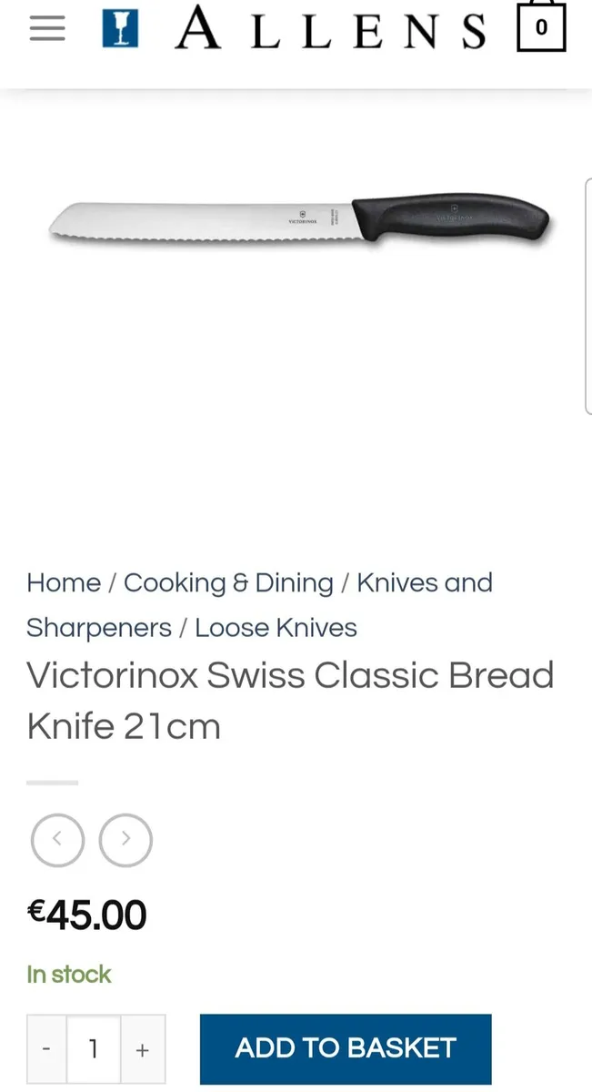 Victorinox knife 21cm - Image 4