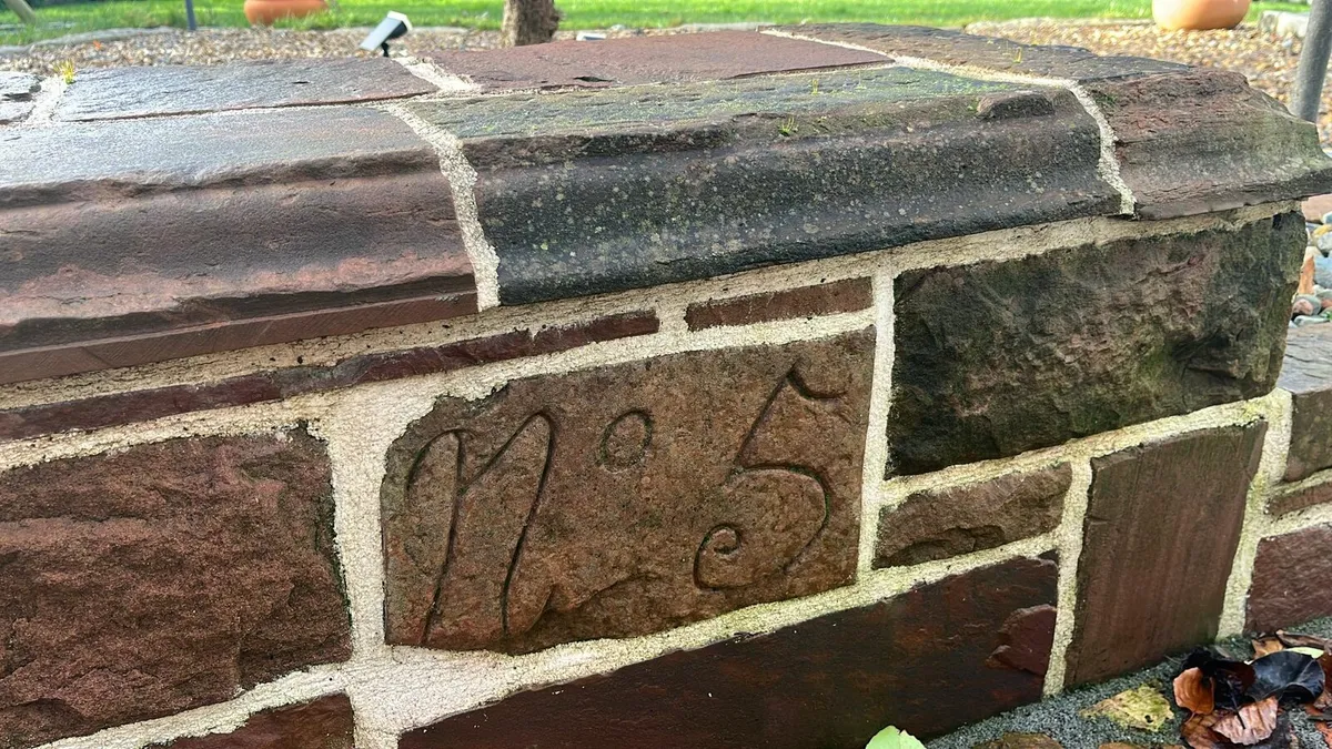 Salvaged Decorative Red Sandstone - Image 2