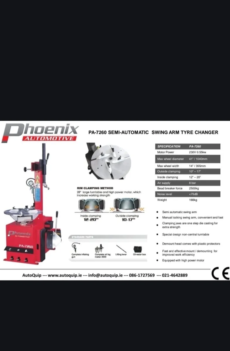 Phoenix automotive tyers change machine - Image 1
