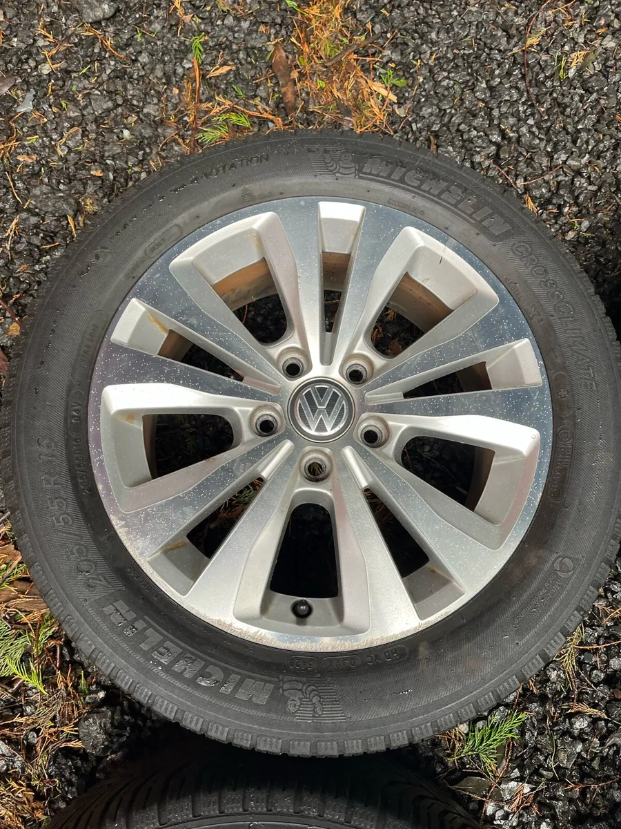 16’ Genuine VW Golf Caddy 5x112 alloy wheels - Image 2