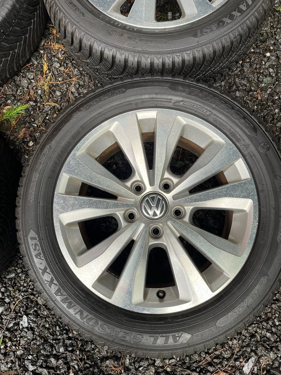 16’ Genuine VW Golf Caddy 5x112 alloy wheels - Image 4