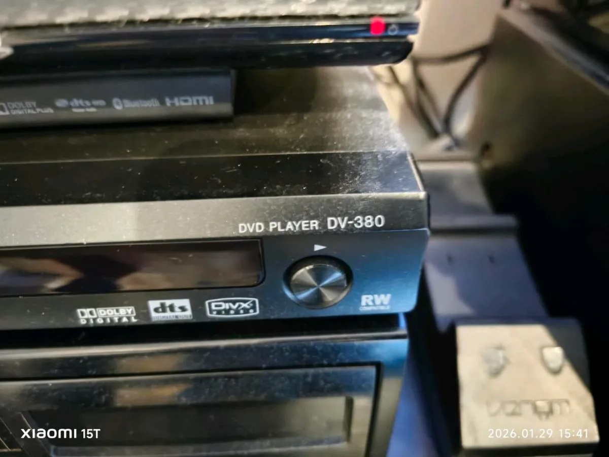 Double cassette deck dvd cd DivX player - Image 2