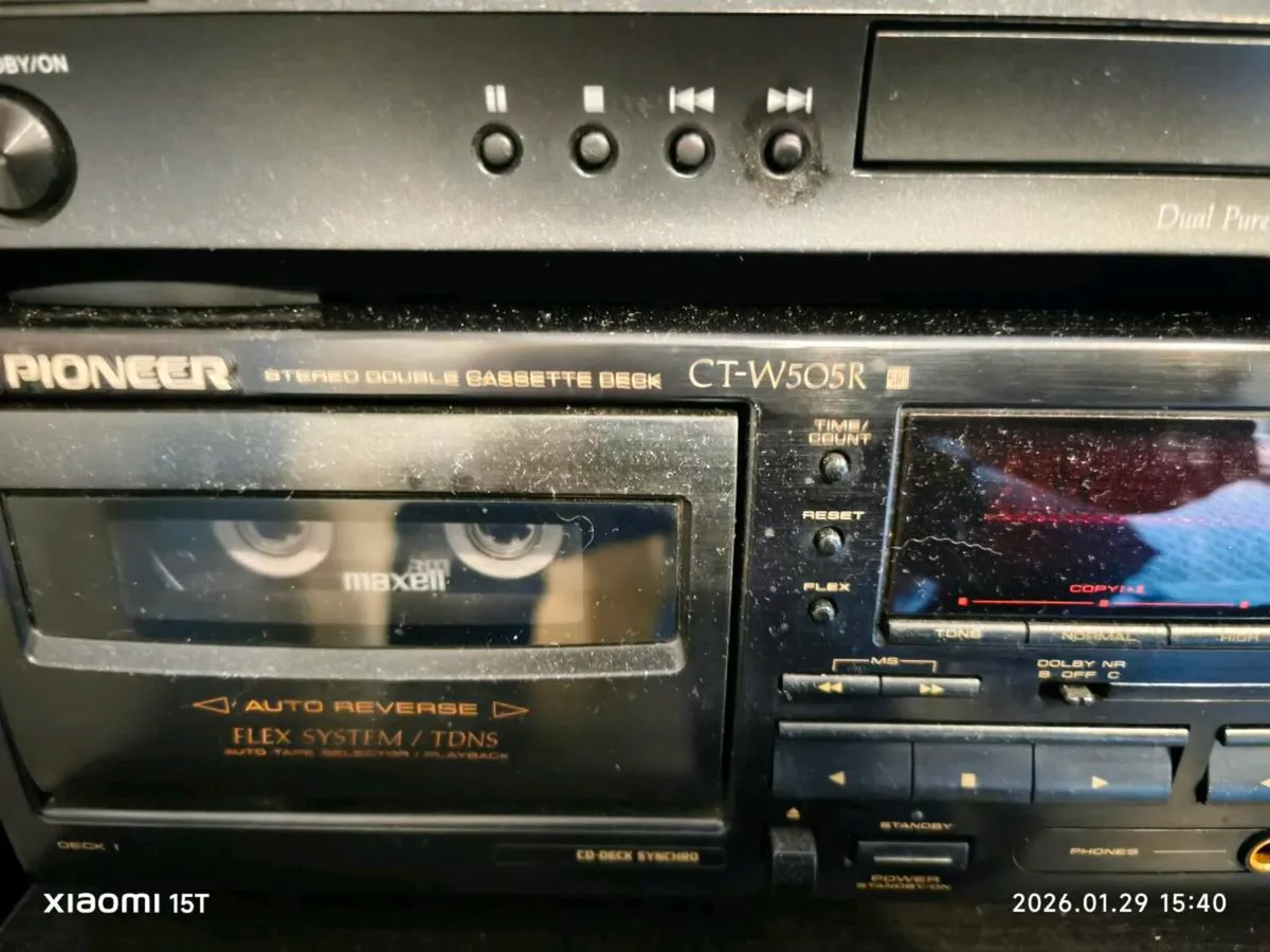 Double cassette deck dvd cd DivX player - Image 3
