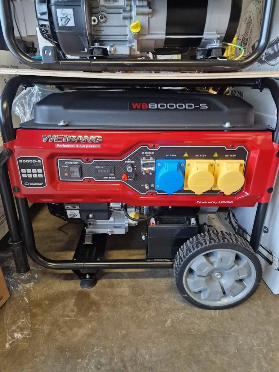 Weibang WB8000 8Kva Generator - Image 1
