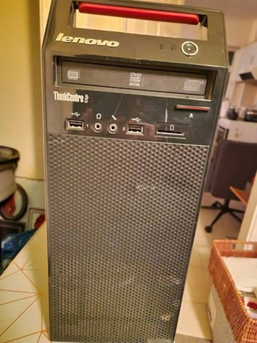 Lenovo ThinkCentre Edge PC, 10GB RAM, 230 GB HDD - Image 1