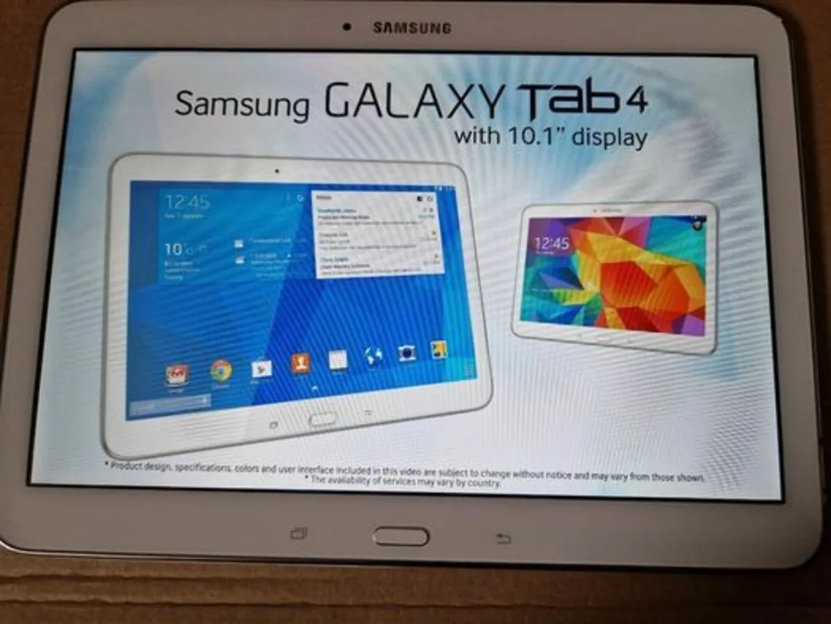 Samsung Galaxy Tab 4 Tablet, Live Demo Unit, 16GB - Image 1