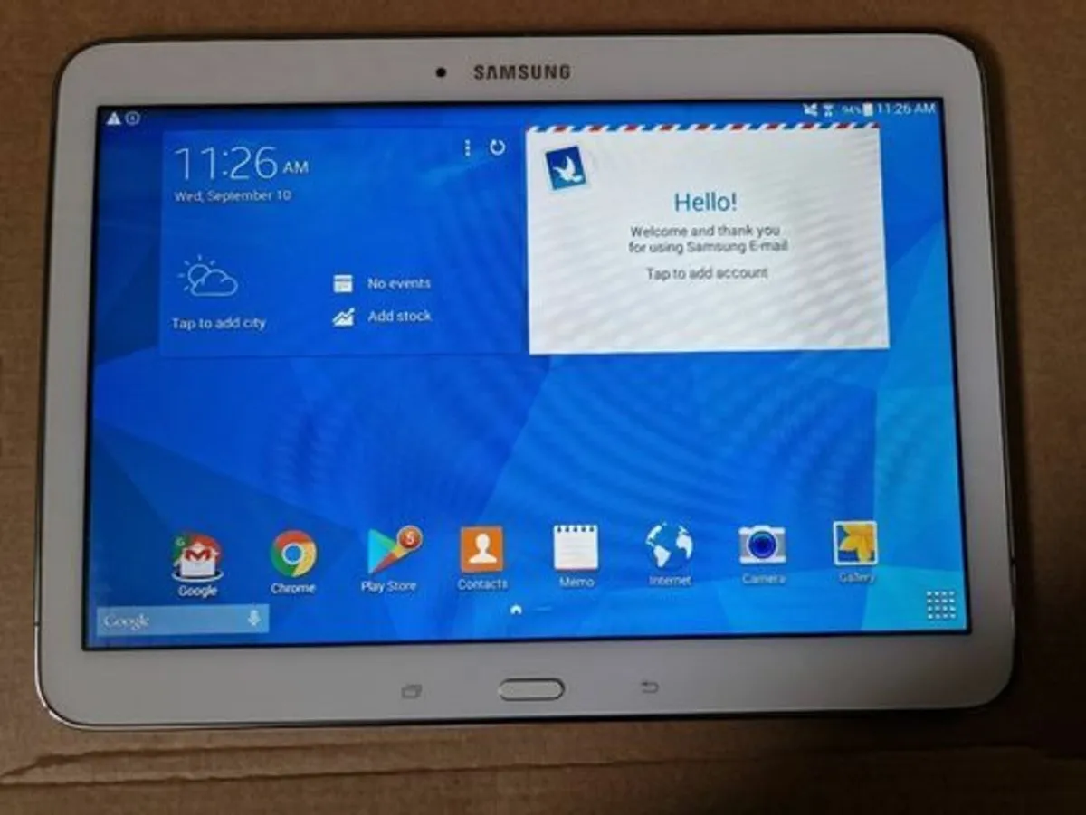 Samsung Galaxy Tab 4 Tablet, Live Demo Unit, 16GB - Image 3