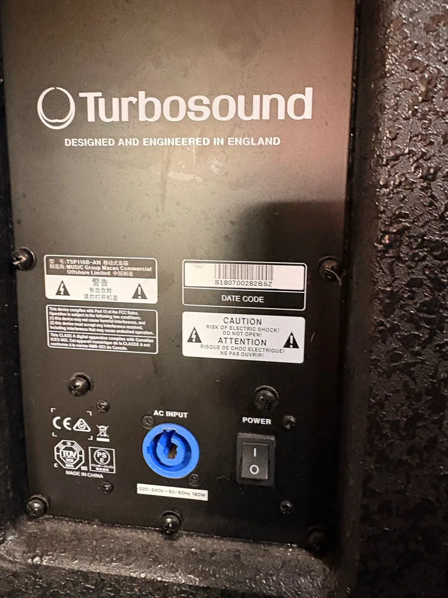 Turbosound Siena Bass nine Pair - Image 4