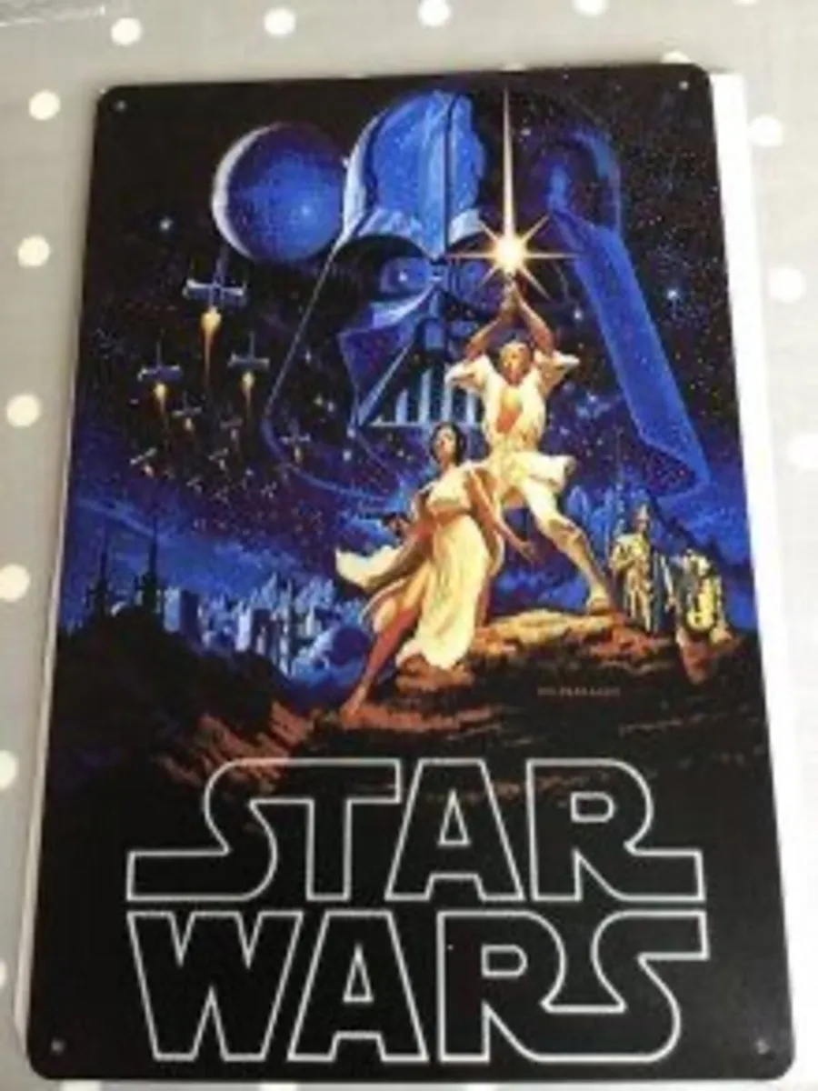 Star Wars Plaque