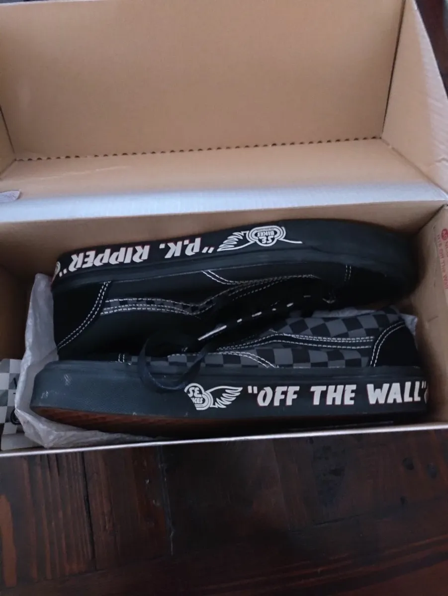Vans x SE Bikes trainers 8uk New - Image 3