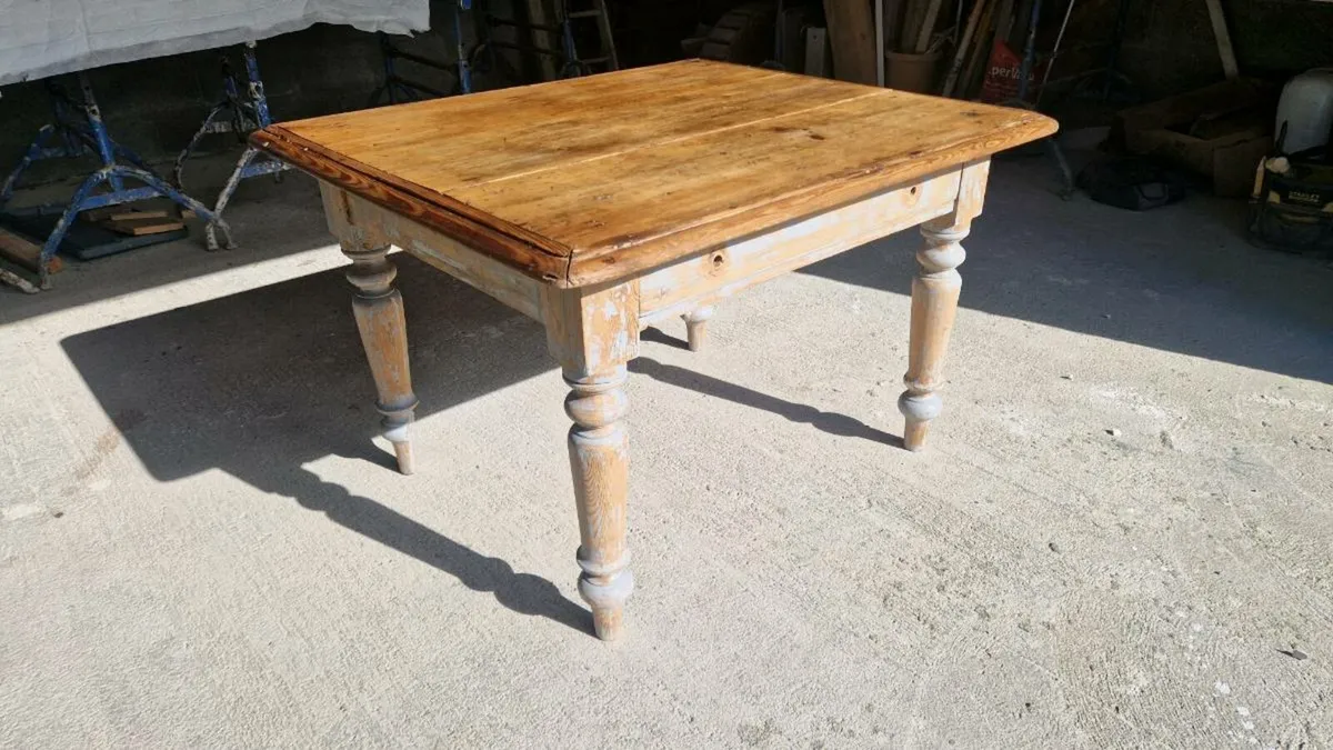 Vintage table, antique - Image 3