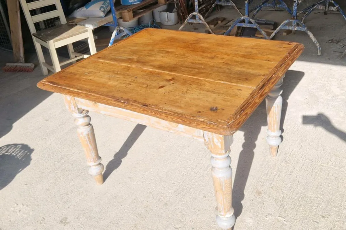 Vintage table, antique - Image 4