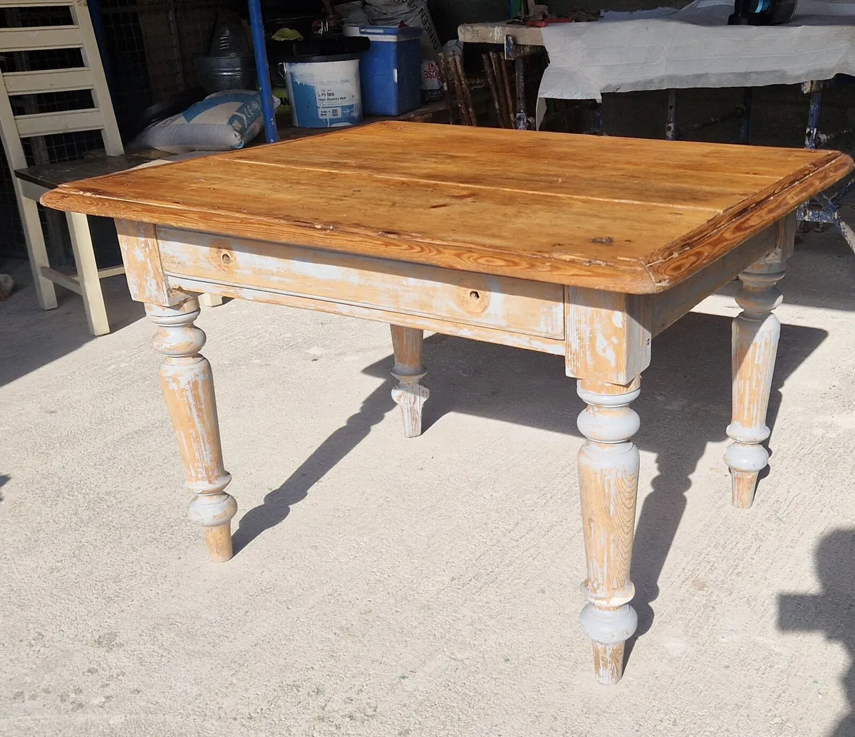 Vintage table, antique - Image 1