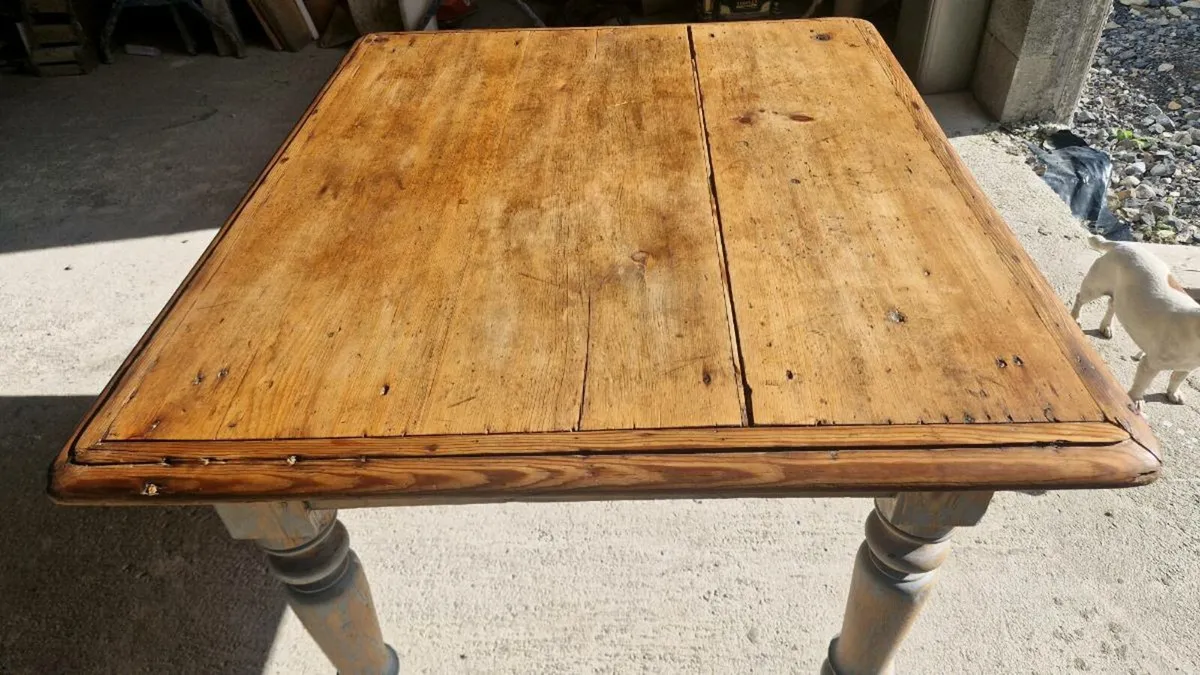 Vintage table, antique - Image 2